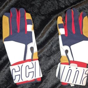 Mens Blacksmith Marucci Gloves -Fully Wrapping Elastic Wristbands NWOT